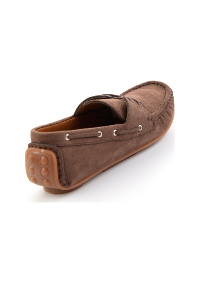 Bambi Kahve Kadın Loafer Ayakkabı K01309000572 Kahve