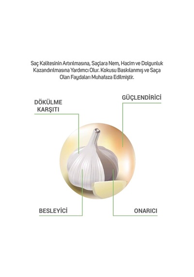 Dermo Bella Sarımsak & Isırgan & Zeytinyağlı Şampuan 700 ML