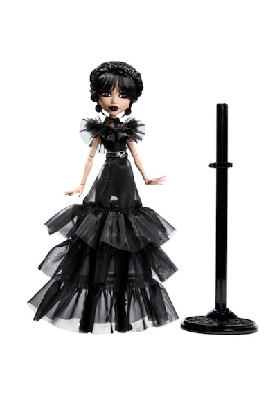 Monster High Wednesday Balo Elbiseli Bebek HXJ03