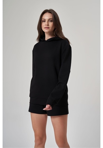 Ayessa Kadın Sweatshirt 1529112 Siyah