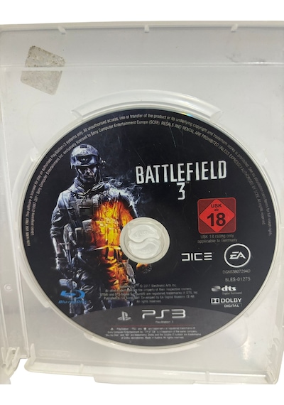 Sony Ps3 Battlefield3 2.el Oyun Temiz