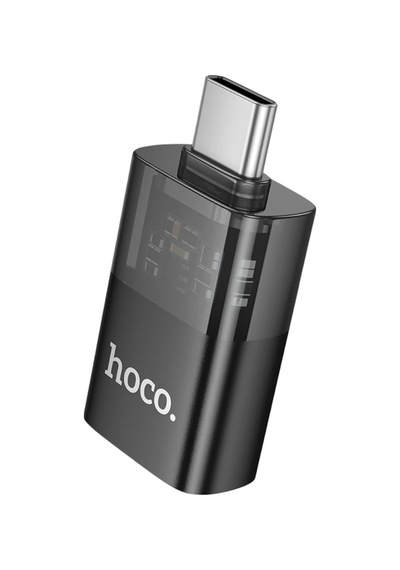 Hoco. Ua36b Tak Çalıştır Type-c To Usb 3.0 Dönüştürücü - Siyah