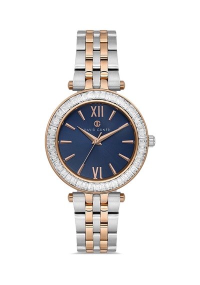 David Güner Kadın Kol Saati Dg-8757la-e3 Rose Gold