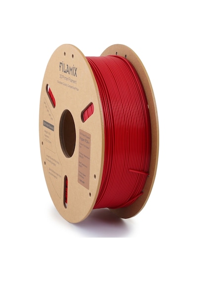Filamix Ateş Kırmızı Pla+ Filament 1.75 Mm 1000 Gr.