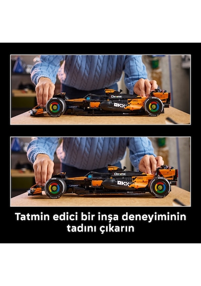 LEGO® Technic™ McLaren MCL39 F1® Araba 42228 - Yetişkinler için 2025 Model Araba İçeren Yaratıcı Model Yapım Seti (1675 parça)