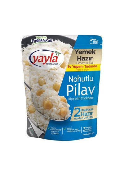 Yayla Yemek Hazır Nohutlu Pirinç Pilavı 250 G