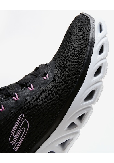 Skechers Glide - Step Sport - High Roller Kadın Siyah Sneakers 149940 Bklv Siyah