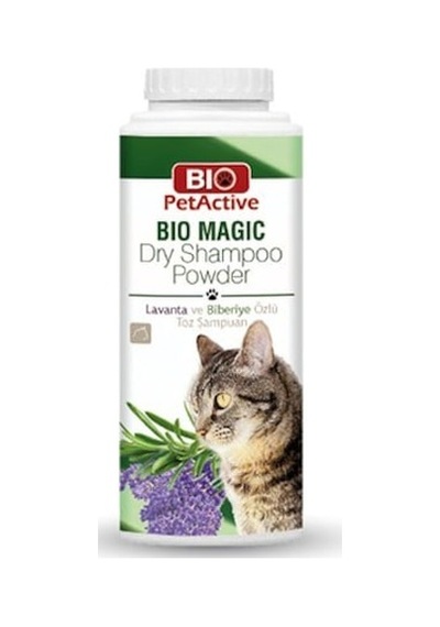 Bio Petactive Toz Kedi Şampuanı 150 G