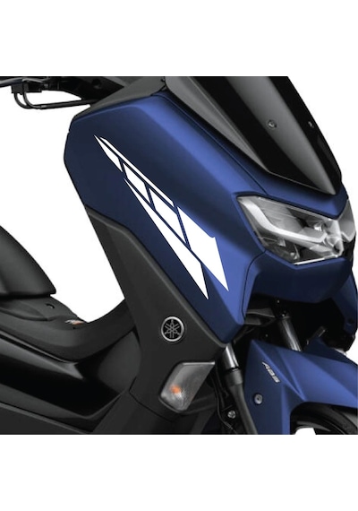 Yamaha Nmax 155 Renkli Sticker Etiket Modeli