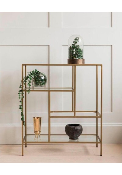 Mila Gold Metal Konsol-dresuar Gold