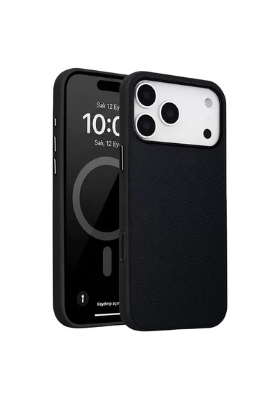 Joko Apple Uyumlu iPhone 17 Pro Max Vero Magsafe Kapak - Siyah