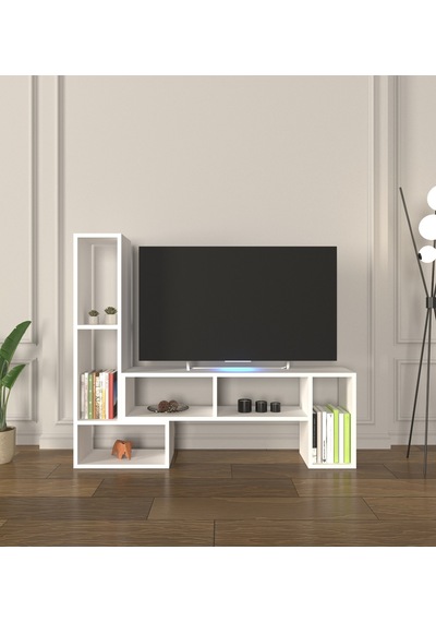 Mirobi Çok Amaçlı Fonksiyonel Tv Sehpası, Dekoratif Sehpa