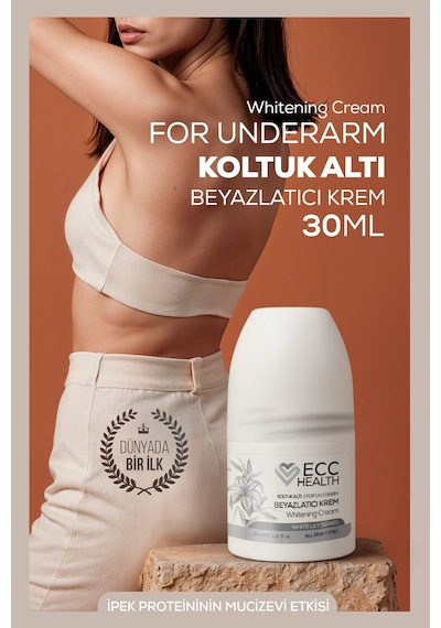 Ecc Health Koltuk Altı Beyazlatıcı Krem 30 ML