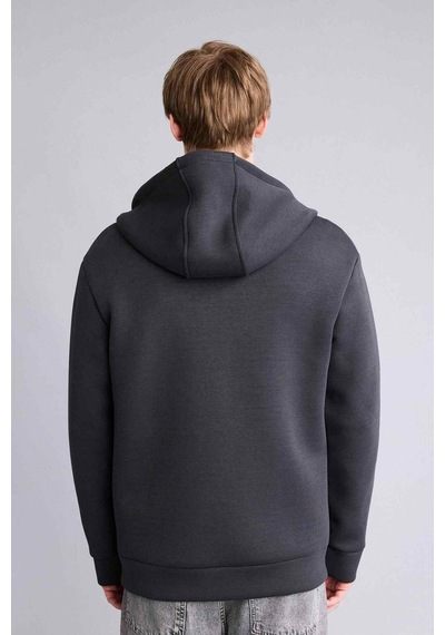 Defacto Kapüşonlu Fermuarlı Sweatshirt G9103AX26SM