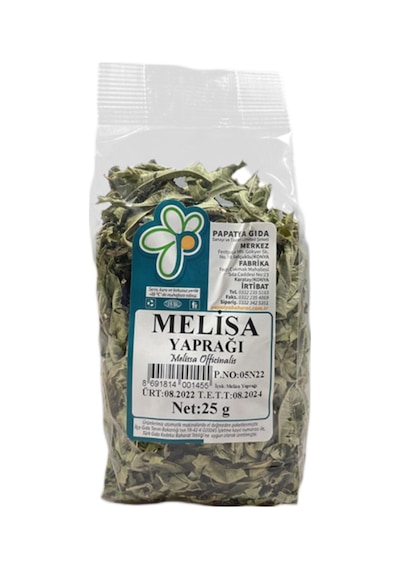 Papatya Gıda Melisa Yaprağı 25 G