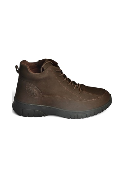 Fox Shoes Z555663401 Kahverengi Hakiki Deri Nubuk Kadın Bot