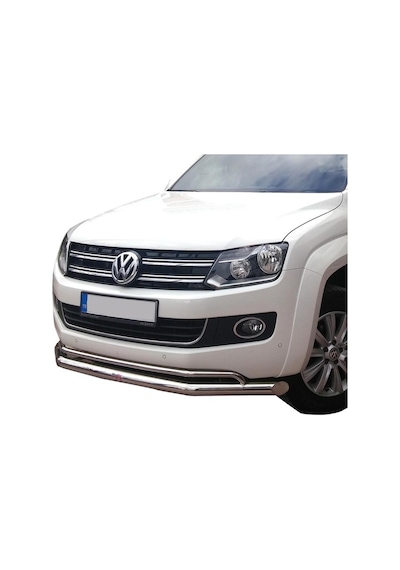 Volkswagen Amarok Ön Krom Koruma Bıyık Paslanmaz  Çelik