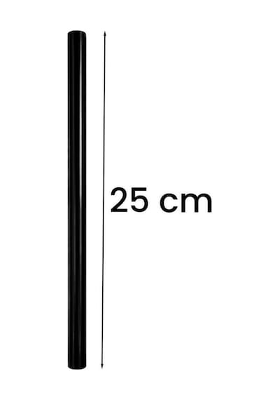 Midex Örf-bt-25bk-10x Siyah Ritim Çubuğu Örf Aletleri Seti 25 Cm Karbon Fiber Toptan Paket 10 Çift Tek Renk