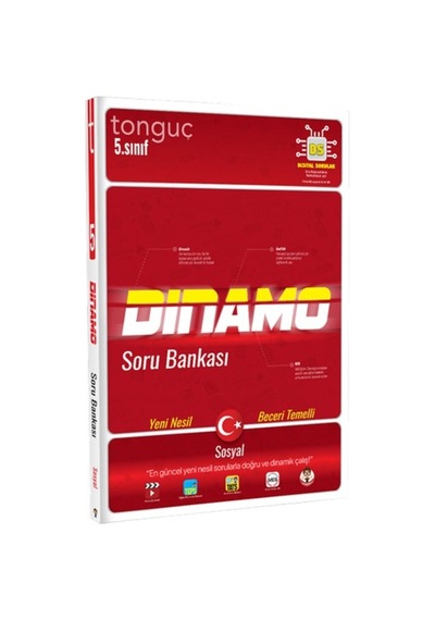 5.Sınıf Dinamo Sosyal Bilgiler Soru Bankası -  Tonguç Akademi