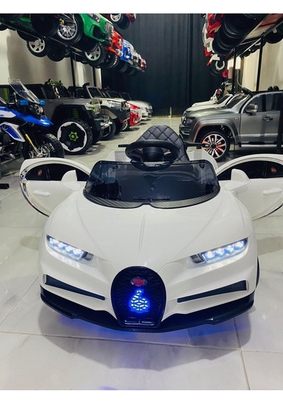 Bugatti Akülü Araba 12V 0-4 Yaş Beyaz