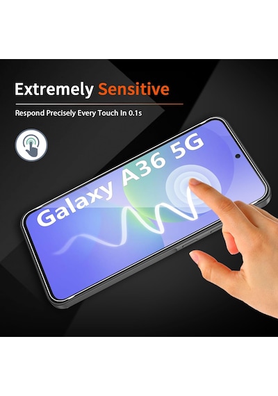 Samsung Galaxy A36 A56 Uyumlu Lens Koruyucu Cam +9h Ekran Cam Set