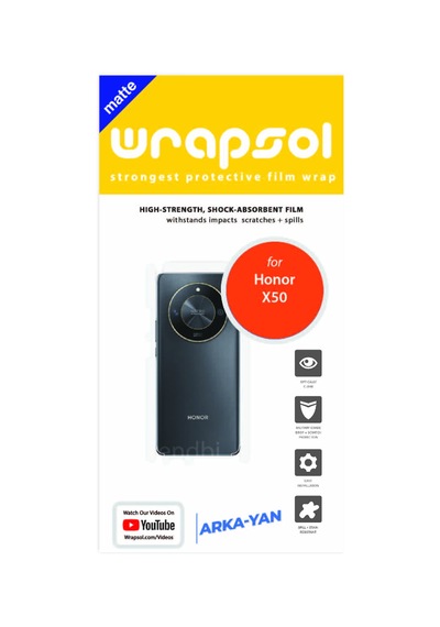Honor X50 Mat Arka Ve Yan Kaplama Koruyucu Poliüretan Film