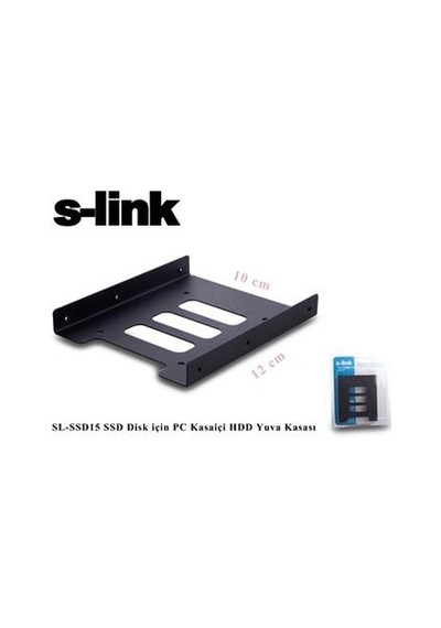 S-link Sl-ssd15 Ssd Disk İçin Pc Kasa İçi Hdd Yuva Kasası 2,5"-3,5" Kdo