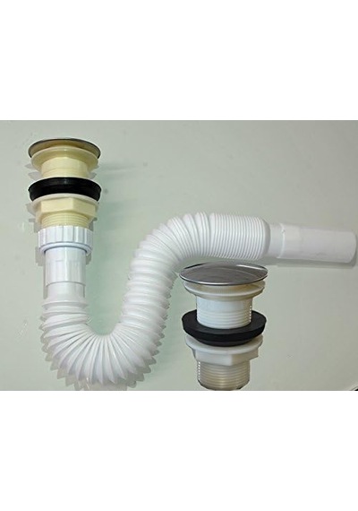Tr Esnek Sifon Gider Garnitürü Pop Up Tahliye Vanası Tahliye Lavabo Diğer