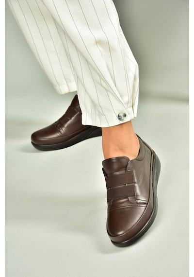 Fox Shoes P555070103 Kahverengi Hakiki Deri Comfort Ortopedik Taban Kadın Ayakkabı Kahverengi-hakiki Deri Fox Shoes P555070103 Kahverengi Hakiki Deri Comfort Ortopedik Taban Kadın Ayakkabı Kahverengi-hakiki Deri