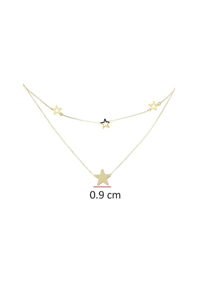 Minimal Yıldız 14 Ayar Altın Kolye Sarı