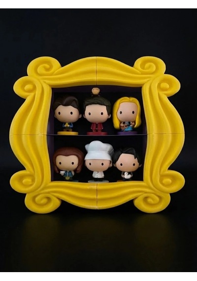Friends Sarı Çerçeve Figür Standı