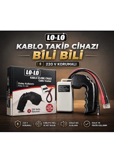 Lolo Kablo Bulucu İzleme Cihazı Ktc-01 Kablo Bulucu Tester Bili Bili