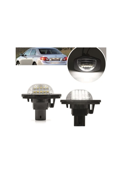 Nilser Toyota Corolla Plaka Lamba 2007-2013 1 Adet