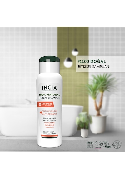 Incıa Saç Dökülmesine Karşı Doğal Şampuan 275 Ml