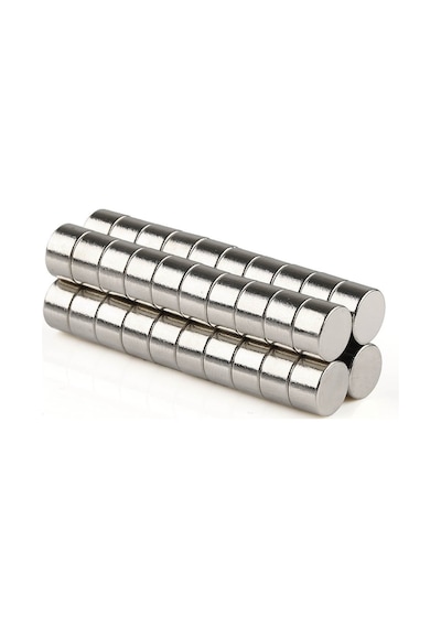 Mıknatıs, 8Mm X 5Mm Güçlü Yuvarlak Neodyum Mıknatıs, Adet Seçmeli 5 Li Paket