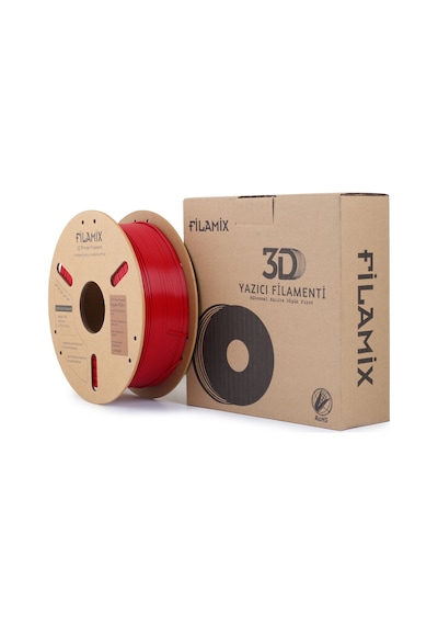 Filamix Ateş Kırmızı Pla+ Filament 1.75 Mm 1000 Gr.