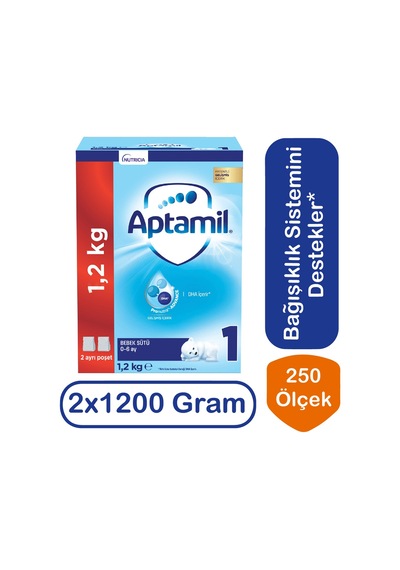Aptamil 1 Devam Sütü 1200 G 2 Adet