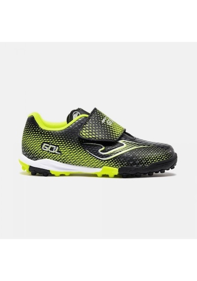 Joma Gol Jr 2601 Black Turf Çocuk Halı Saha Kramponu Siyah