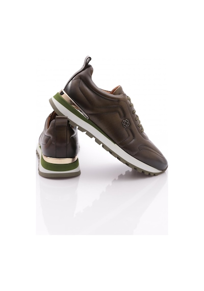 Dgn 5960 Erkek Bağcikli Sneakers Ayakkabi Haki