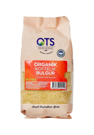 2 Adet Ots Organik Köftelik Bulgur 750 G