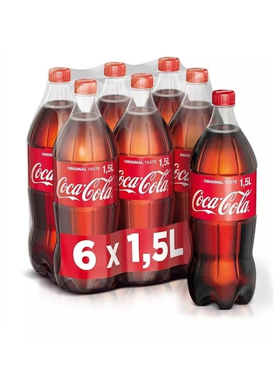 Coca Cola Kola Orijinal Tat 1,5 Lt X 6 Adet