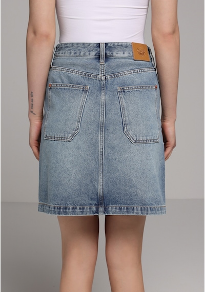 Colin's Colins Slim Fit Düz Fermuarlı Kadın Light İndigo Denim Etek Cl1081419 Q1.v1 Dn45074 Colin's Colins Slim Fit Düz Fermuarlı Kadın Light İndigo Denim Etek Cl1081419 Q1.v1 Dn45074