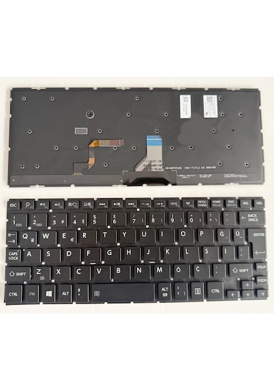 Toshiba Satellite Radius 11 L10w-c-108 Kavye Aydınlatmalı Işıklı Tuş Takımı