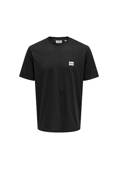 Only & Sons Erkek Onsdawson Regular Fit Kısa Kollu %100 Pamuk T-shirt 22033190 Siyah Siyah Only & Sons Erkek Onsdawson Regular Fit Kısa Kollu %100 Pamuk T-shirt 22033190 Siyah Siyah