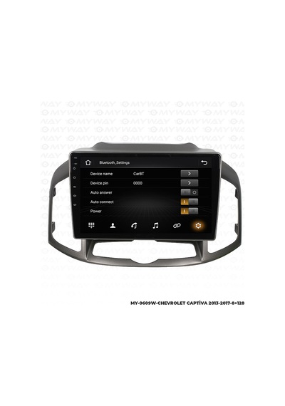 NAKAMİCHİ Chevrolet Captiva Android Multimedya Sistemi 2012-2015 4 Gb Ram 64 Gb Hafıza