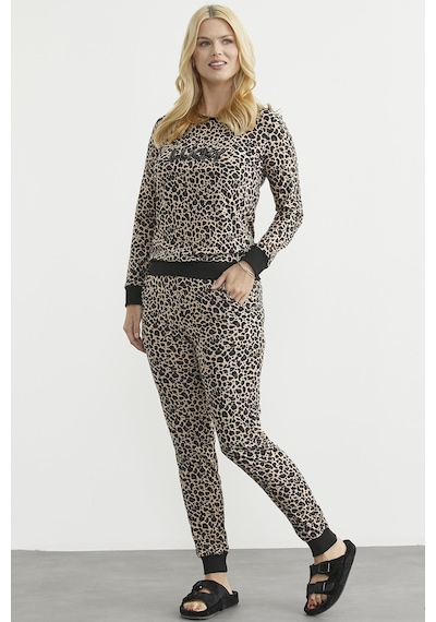 Sementa Leopar Desenli Pijama Takım - Kamel M