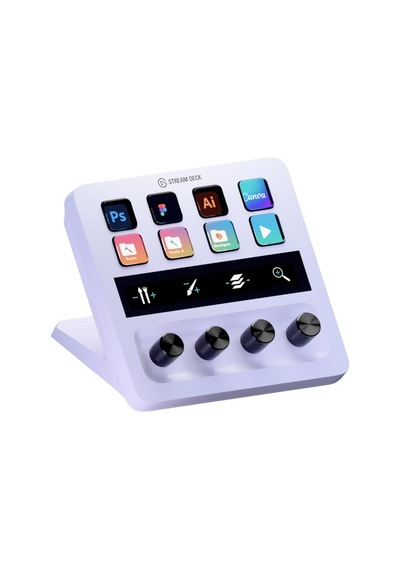 Elgato Stream Deck + White, Ses Mikseri, Canlı Üretim Ve Stüdyo D
