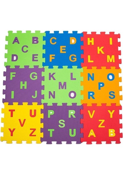 Matrax Eva Puzzle - Harf Seti 33x33x7 Mm
