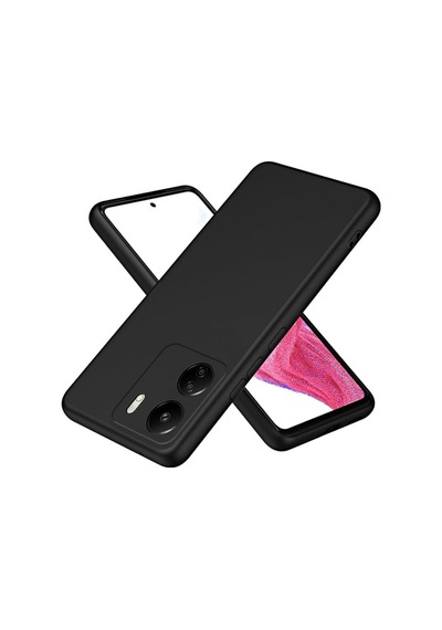 Xiaomi Redmi 13c Uyumlu Kılıf First Silikon - Siyah