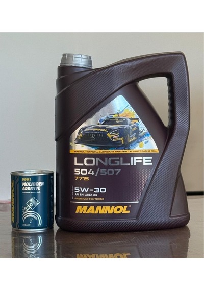 Yüksek Performanslı 2025 Üretimli 5w30 Longlıfe 77715 5l Motor Yağı Ve Molıbden Addıvıte 300ml Ses Kesici Ve İtici Katkısı